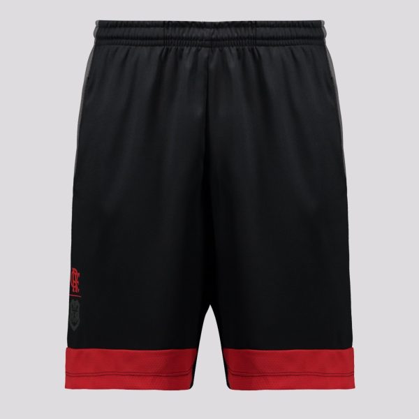 Bermuda Flamengo Fluir Preta