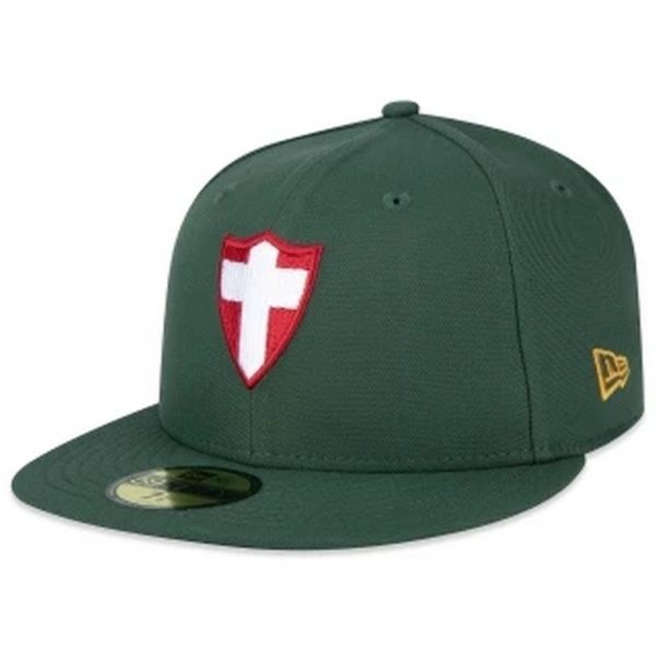 Boné New Era 59fifty Palmeiras Aba Reta Fitted Verde