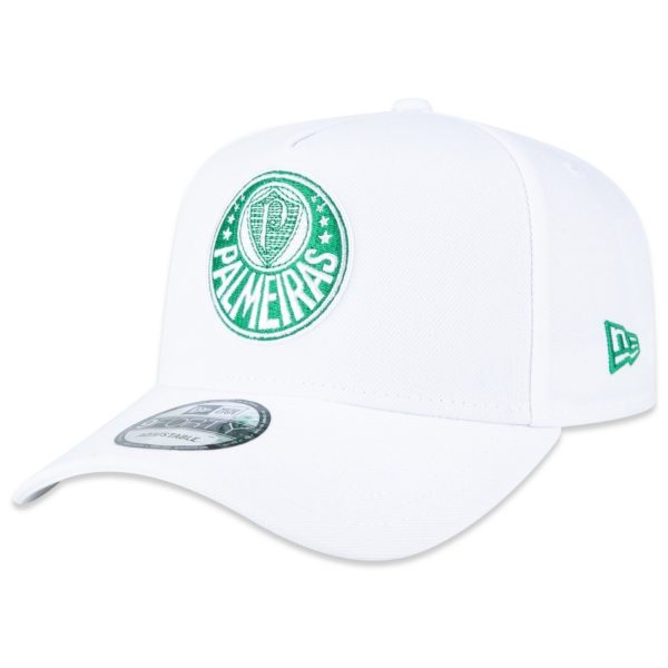 Boné New Era 9forty A-frame Snapback Palmeiras Branco