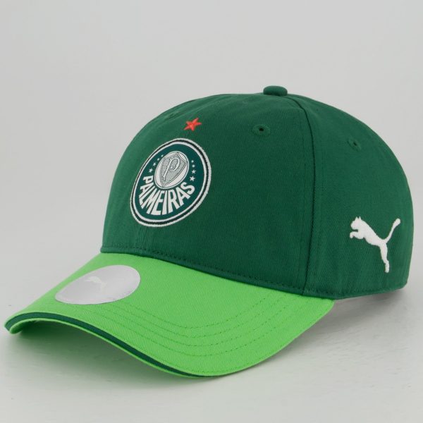 Boné Puma Palmeiras Training Cap Verde