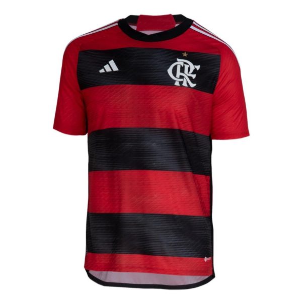Camisa 1 CR Flamengo 23/24 Authentic adidas Performance Vermelho