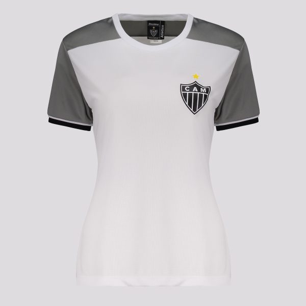 Camisa Atlético Mineiro Ligação Feminina Branca
