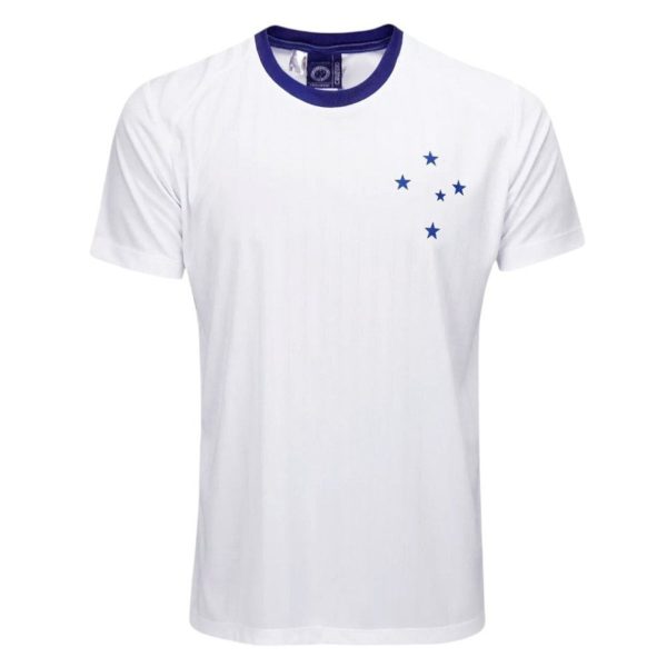 Camisa Braziline Cruzeiro Entrelaço Masculina - Branco - braziline