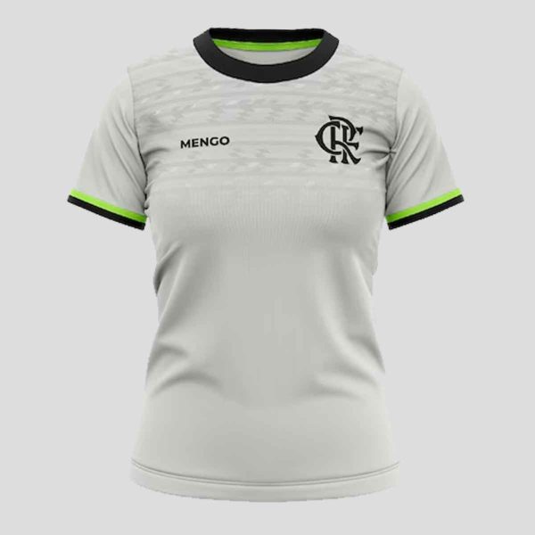 Camisa Flamengo Lumina Feminina Cinza