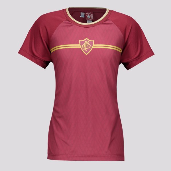 Camisa Fluminense Trança Vinho