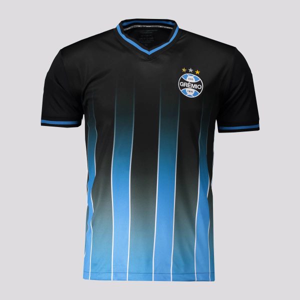 Camisa Grêmio Degradê Preta e Azul