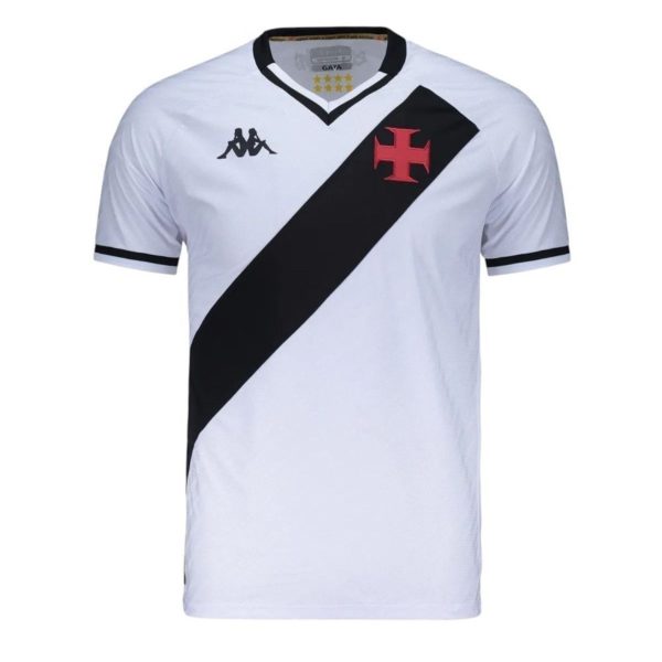 Camisa Kappa Vasco da Gama II 2025/26 Plus Size Masculina - Branco - kappa
