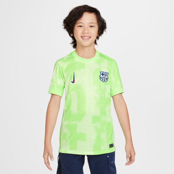 Camisa Nike FC Barcelona III 2024/25 Torcedor Pro Infantil
