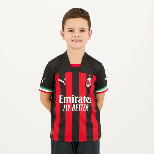 Camisa Puma Milan Home 2023 Juvenil