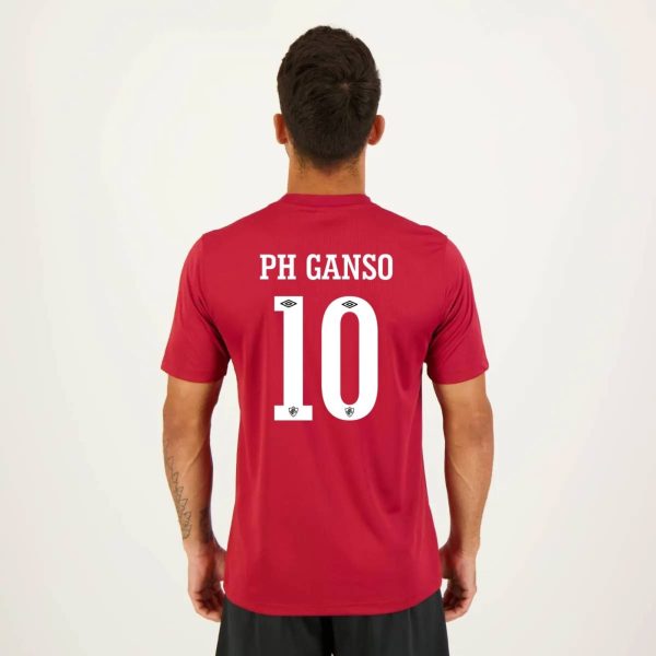 Camisa Umbro Fluminense Basic II Bordô 10 PH Ganso
