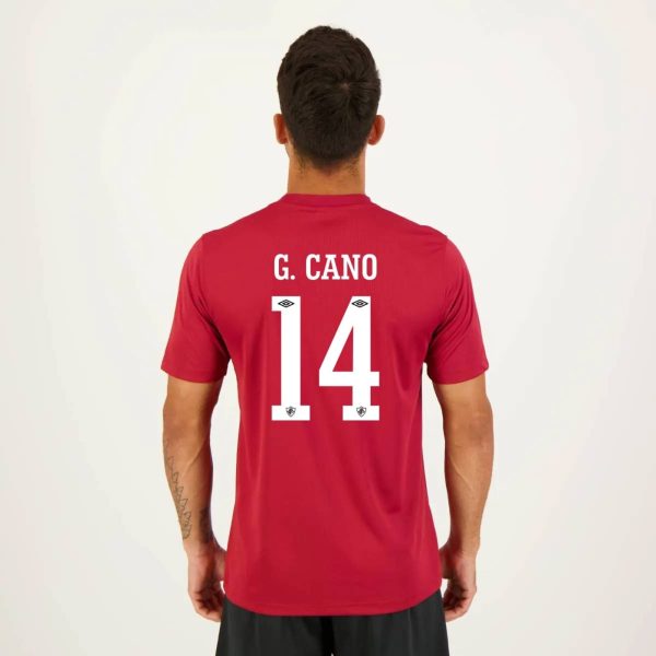 Camisa Umbro Fluminense Basic II Bordô 14 G. Cano