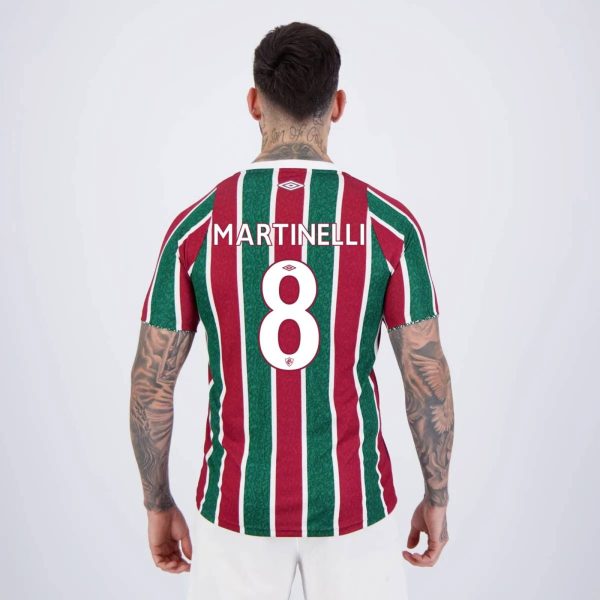 Camisa Umbro Fluminense I 2024 Martinelli 8