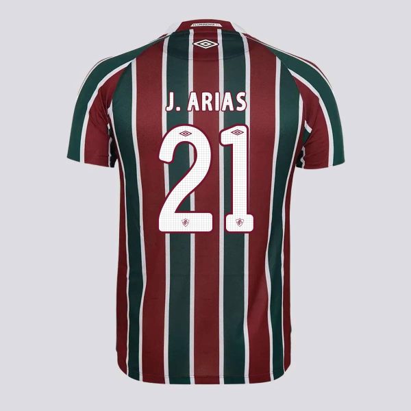 Camisa Umbro Fluminense I 2025 21 J. Arias
