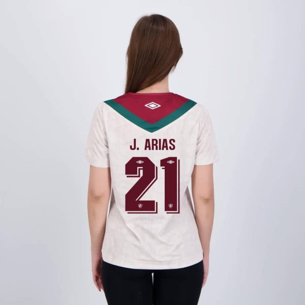 Camisa Umbro Fluminense III 2024 Feminina 21 J. Arias