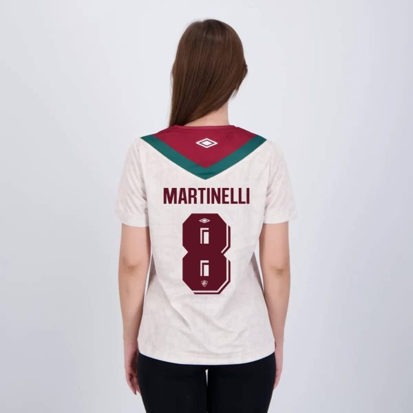 Camisa Umbro Fluminense III 2024 Feminina 8 Martinelli