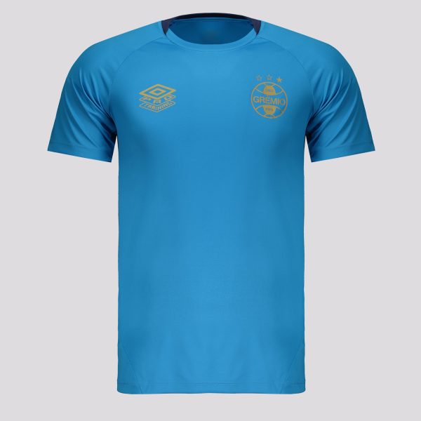 Camisa Umbro Grêmio Treino 2025 Azul