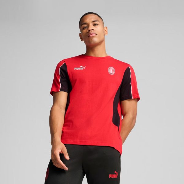 Camiseta Puma Milan Ftblarchive 2026 Vermelha