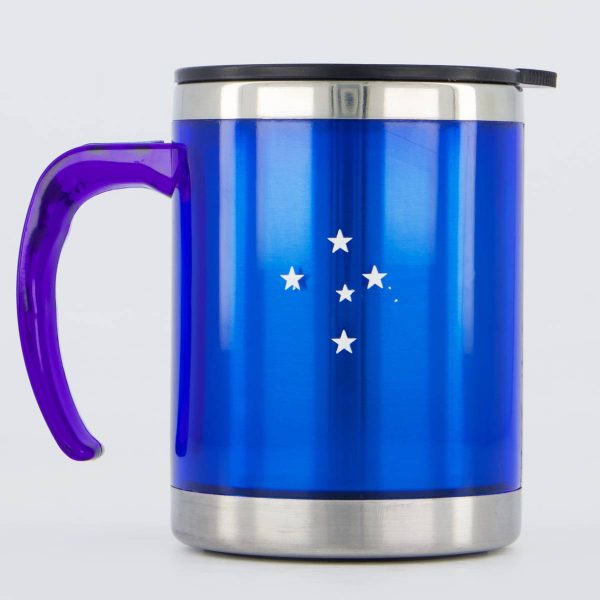 Caneca Estrelas Cruzeiro 400ml Azul