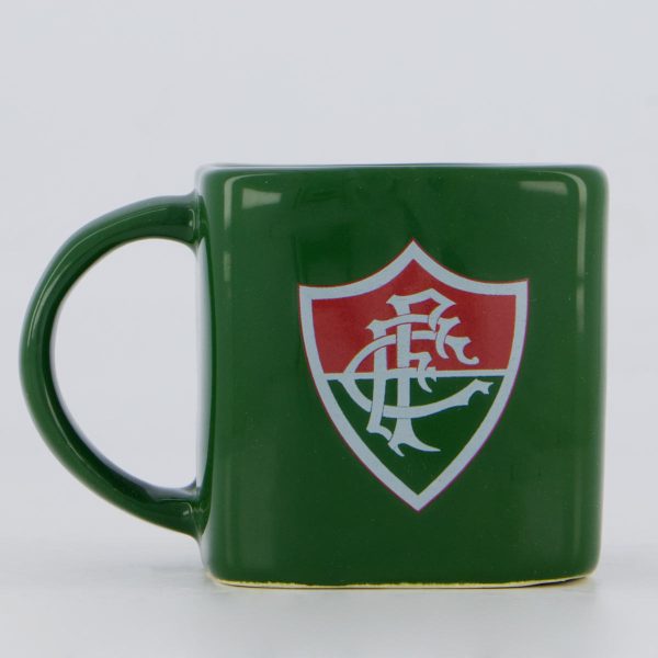 Caneca Porcelana Fluminense Quadrada