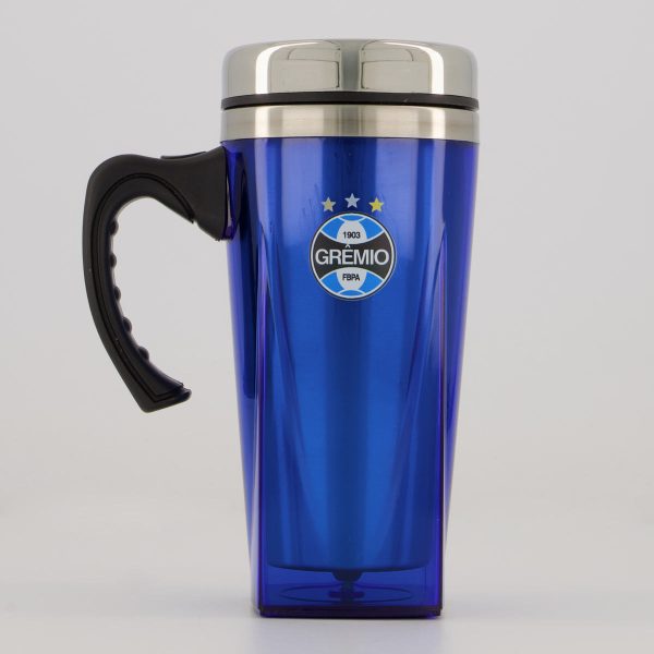 Caneca Térmica Grêmio Inox