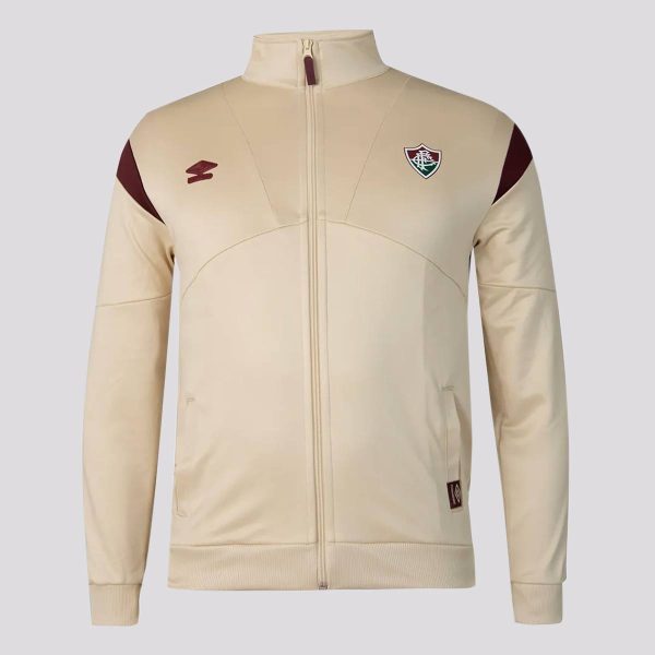 Jaqueta Umbro Fluminense Viagem 2025 Bege