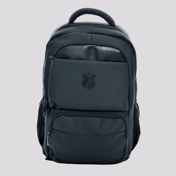 Mochila Corinthians Escudo II Preta