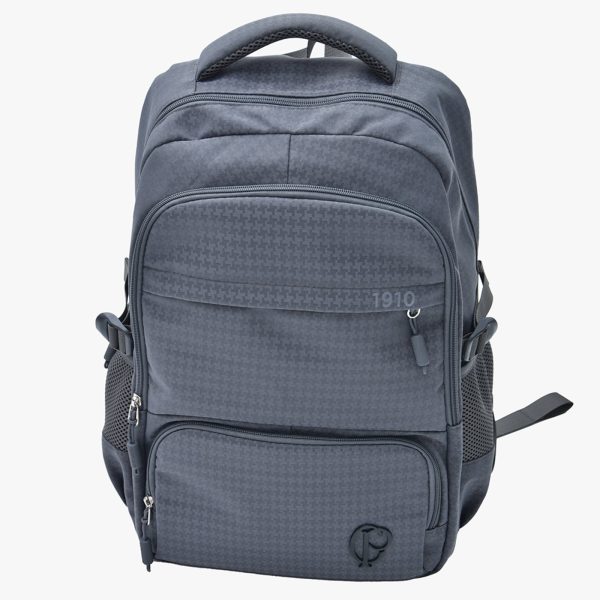 Mochila Corinthians Oficial Urban Esportiva Casual CP Cinza
