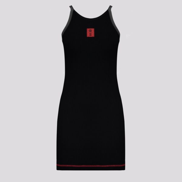 Vestido Flamengo Geração Feminino Preto