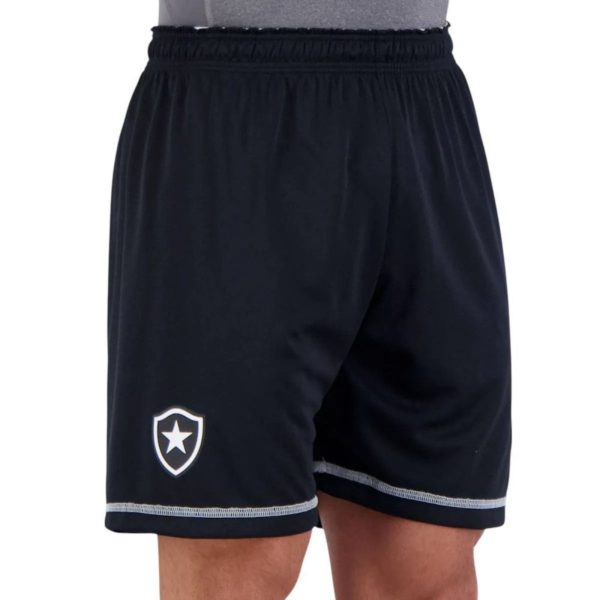 Bermuda Braziline Botafogo Taça Masculina - Preto - braziline