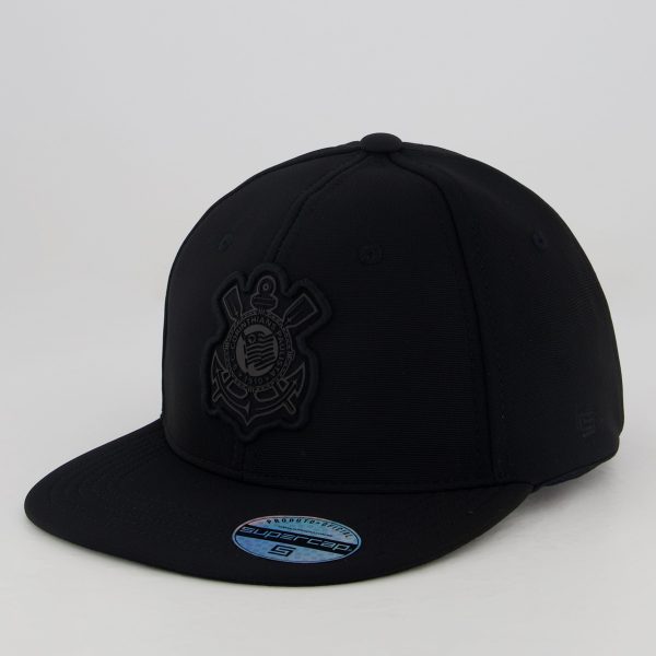 Boné Corinthians Americano Preto