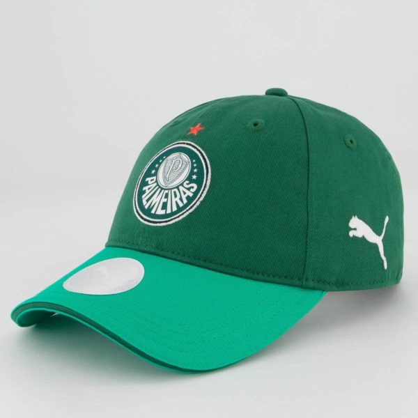 Boné Puma Palmeiras Training Verde Escuro