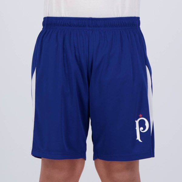 Calção Palmeiras League Juvenil Azul