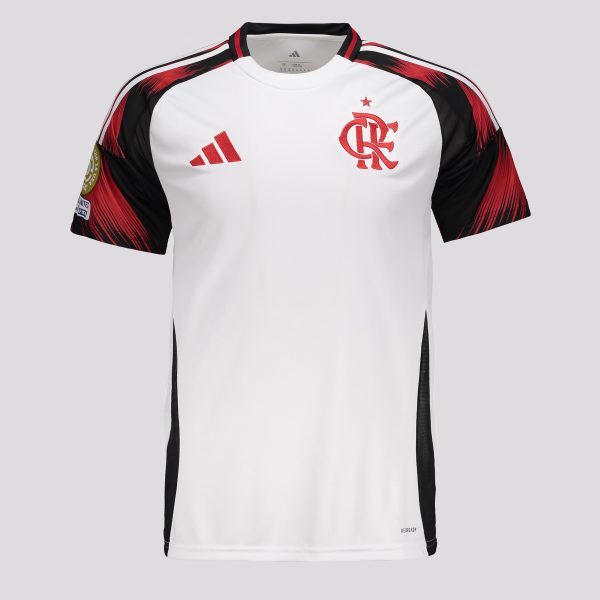 Camisa Adidas Flamengo II 2025 Patch Mundial de Clubes