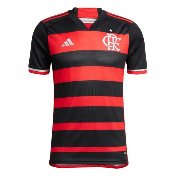 Camisa Flamengo I 24 adidas Performance Preto