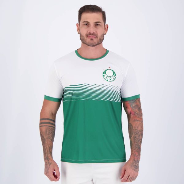 Camisa Palmeiras Academia Branca e Verde