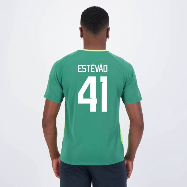 Camisa Palmeiras Estevão 41 Paixão Verde