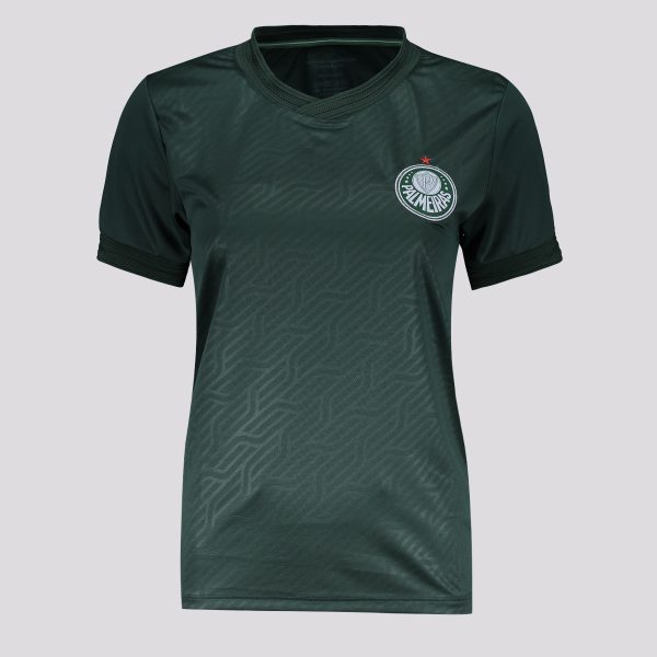 Camisa Palmeiras Home II Feminina Verde Escuro