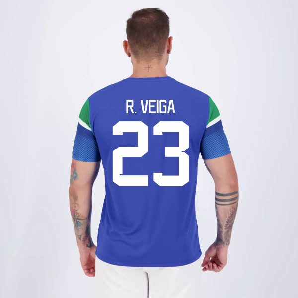 Camisa Palmeiras R. Veiga 23 Vibração Azul