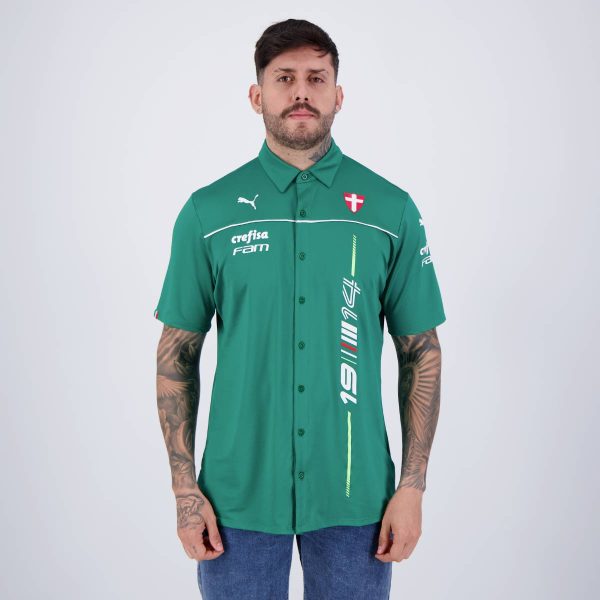 Camisa Polo Puma Palmeiras x Abel Motorsport
