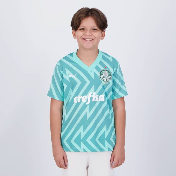 Camisa Puma Palmeiras Goleiro II 2024 Juvenil