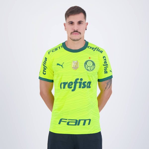 Camisa Puma Palmeiras III 2023 Campeão Brasileiro 2023