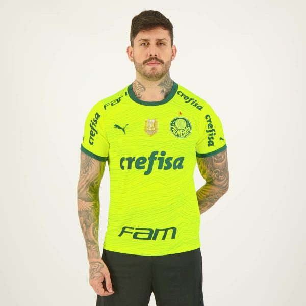 Camisa Puma Palmeiras III 2023 Campeão Brasileiro