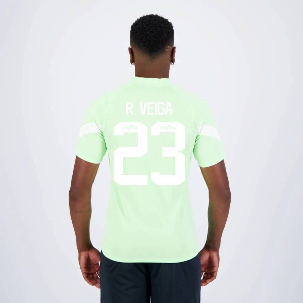 Camisa Puma Palmeiras Treino 2023 Verde 23 R. Veiga