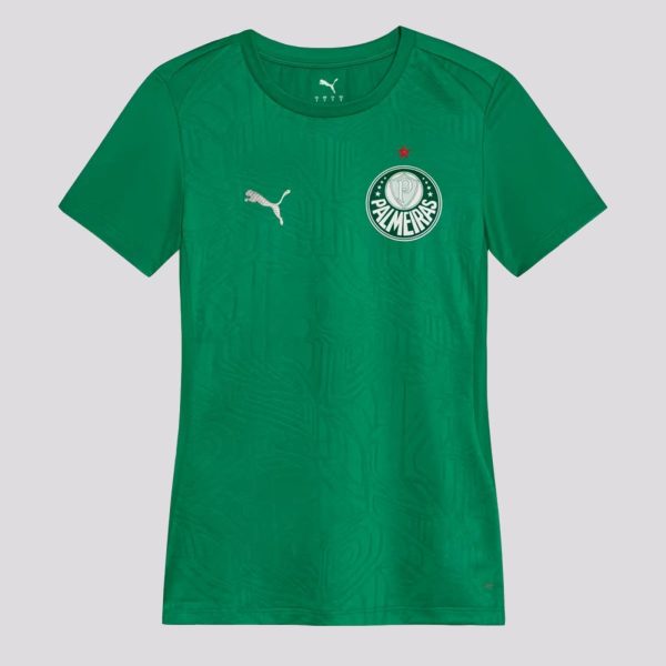 Camisa Puma Palmeiras Treino 2025 Feminina