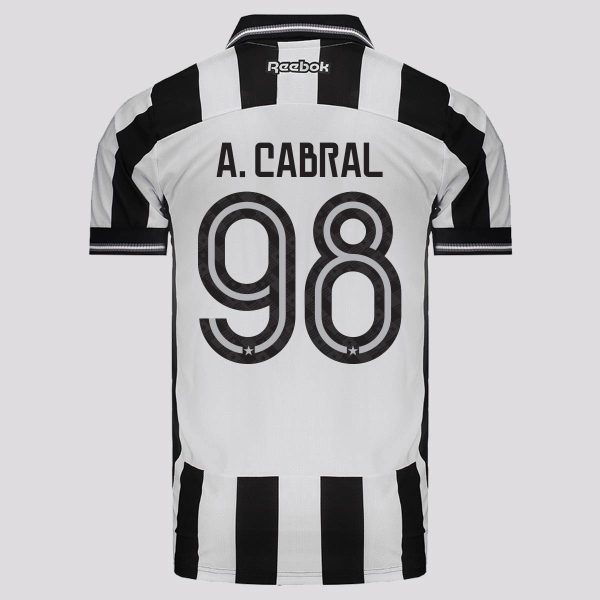 Camisa Reebok Botafogo I 2025 98 A. Cabral