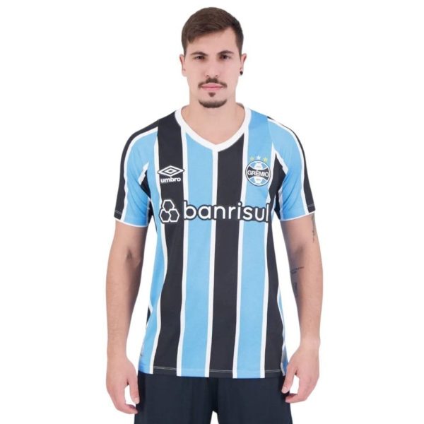 Camisa Umbro Grêmio I 2024/25 Masculina - Azul - umbro