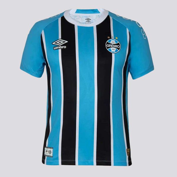 Camisa Umbro Gremio I 2025 Jogador Com Patrocinio