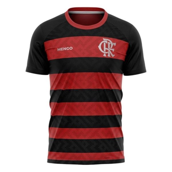 Infantil - Camisa Braziline Flamengo Principia - Vermelho - braziline
