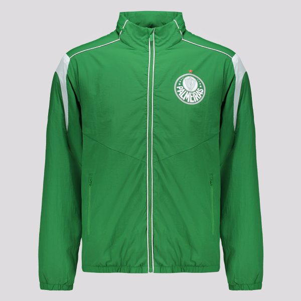 Jaqueta Corta Vento Palmeiras Premium Verde