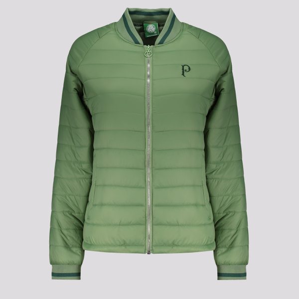 Jaqueta Palmeiras League Puffer Feminina Verde